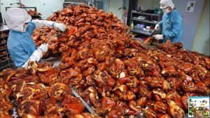 Барбекю ПО-АМЕРИКАНСКИ, Тушеные СВИНЫЕ Ножки, Популярные Блюда из КУРИЦЫ. Корейская УЛИЧНАЯ Еда.