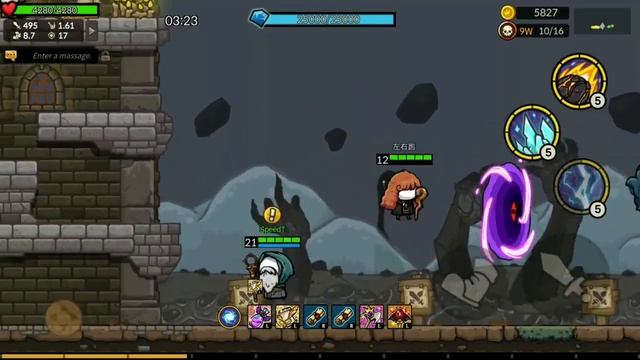 Castle Defense Online - Wizard in Oblivion( titan up) смотреть онлайн