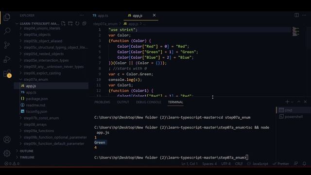 TypeScript in baby steps | step07 смотреть онлайн