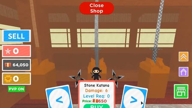Играем в роблокс в игру Ninja Masters смотреть онлайн