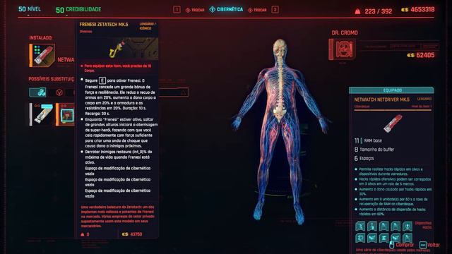 Cyberpunk 2077 As melhores cibernéticas para o sistema operacional смотреть онлайн