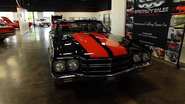 1970 Chevrolet Chevelle Malibu 2 Door Convertible смотреть онлайн