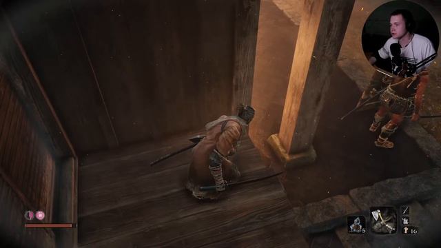 Гэнитиро Асина и много боли - Sekiro - Прохождение - Часть 3 смотреть онлайн