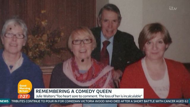 Victoria Wood's Brother Chris Pays Touching Tribute To His Sister | Good Morning Britain смотреть онлайн