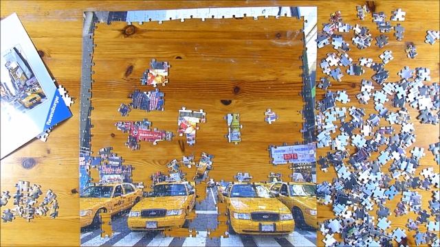 Doing A 500 Piece Jigsaw Puzzle In Real-time...