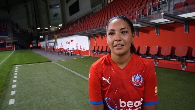 Ebba Manglind efter första målet i HIF-tröjan: "Började gråta lite" смотреть онлайн