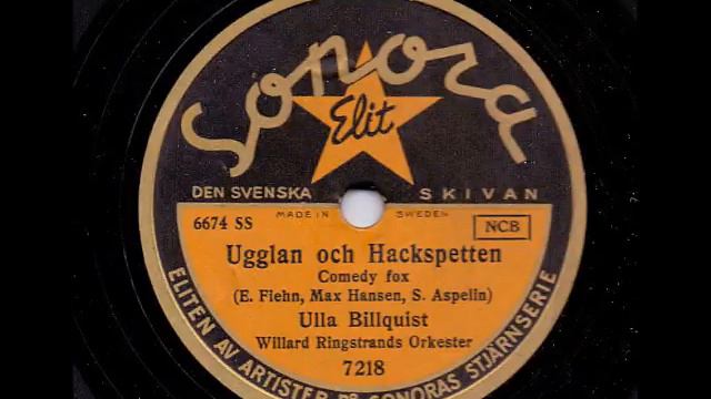 ULLA BILLQUIST - UGGLAN OCH HACKSPETTEN смотреть онлайн