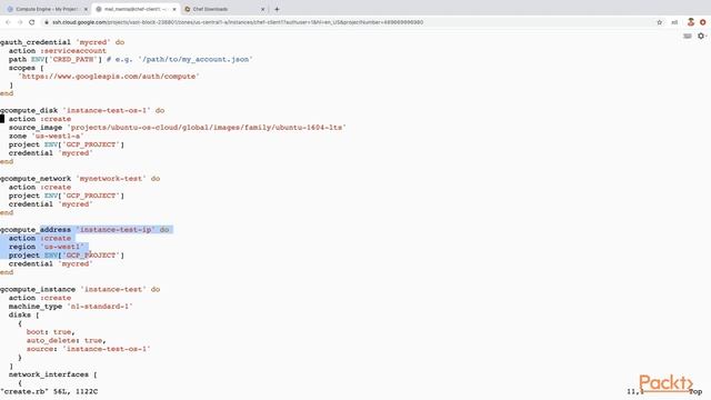 8 Creating Cookbook to Manage Cloud Infrastructure [Automation Solutions with Chef Automate] смотреть онлайн