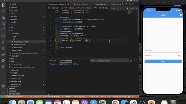 9. Flutter sqlite inisialisasi database смотреть онлайн