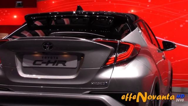 TOYOTA C-HR CONCEPT - GENEVA MOTOR SHOW 2016 HQ смотреть онлайн