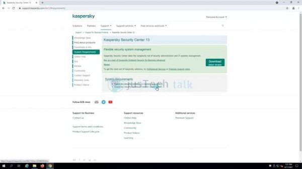 How to fix Kaspersky Security Center Console Hanging Issue
