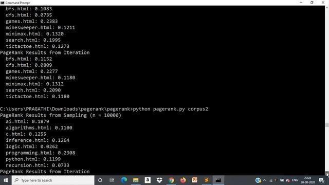 CS50’s Introduction to Artificial Intelligence with Python - Project 2 - PageRank смотреть онлайн