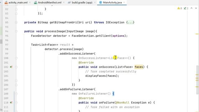 Detect faces in image using ML Kit face detection API смотреть онлайн