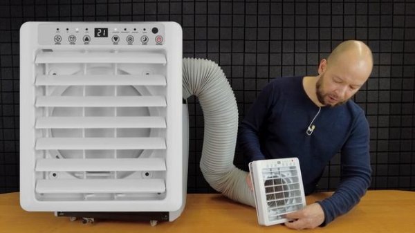 Electrolux Camp Air - самый необычный мобильник на фреоне R290 • Electrolux EACM-07 RK/N6