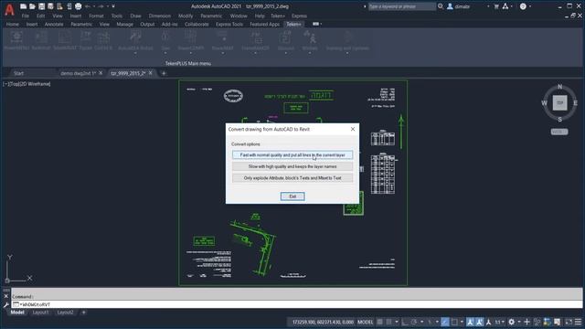 TekenPLUS autocad to revit смотреть онлайн