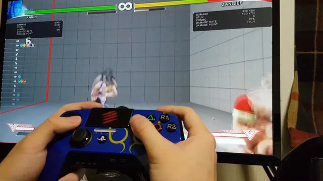 SF5 Karin Combo with Mad Catz FightPad PRO смотреть онлайн