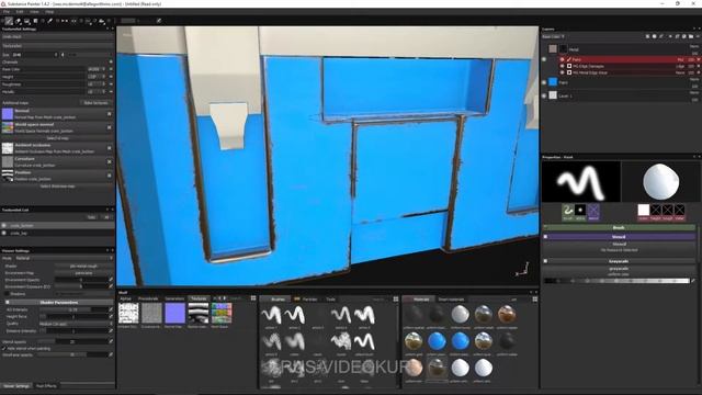 Substance Painter для новичков - полный курс: 12 - Генераторы и фильтры