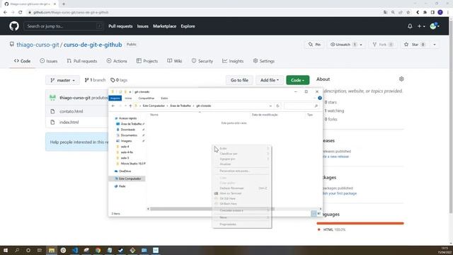 Curso de Git e GitHub #6 Git Clone смотреть онлайн