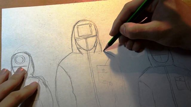 КАК НАРИСОВАТЬ ИГРА В КАЛЬМАРА[ПЕРСОНАЖ ИЗ ИГРЫ В КАЛЬМАРА SQUID GAME смотреть онлайн