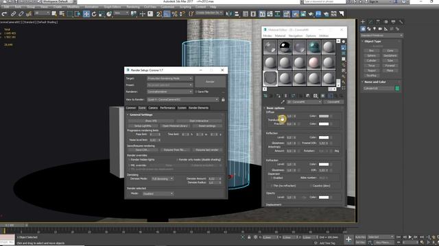КАК НАСТРОИТЬ МАТЕРИАЛ СТЕКЛА В CORONA | БЕСПЛАТНЫЕ УРОКИ ПО 3DS MAX смотреть онлайн