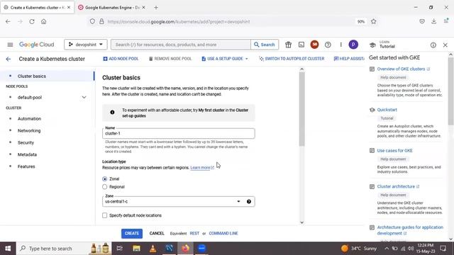 Create Kubernetes Cluster on Google Cloud Step by Step | Kubernetes Cluster on GKE in Google Cloud смотреть онлайн