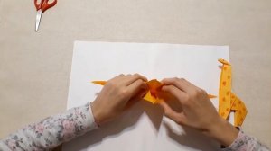 Оригами легкий жираф\жирафик из бумаги!!! Origami giraffe made of paper!!!