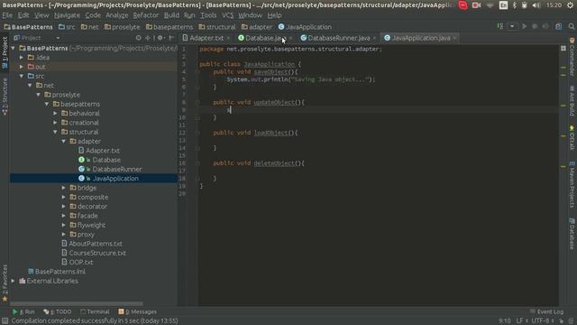 Шаблоны Java. Adapter (Адаптер) смотреть онлайн