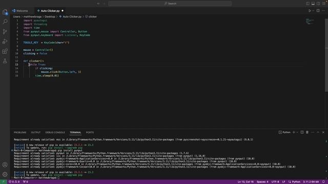 Pro Auto-Clicker: Python Power Unleashed! смотреть онлайн