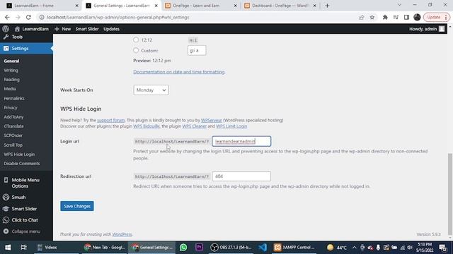 How to change WordPress Admin URL (Free Plugin) | Complete WordPress Tutorial in Hindi/Urdu смотреть онлайн