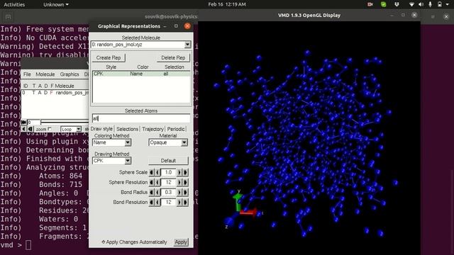 Animate and Visualize Molecular dynamics trajectories using Jmol, VMD & Ovito and their installatio смотреть онлайн
