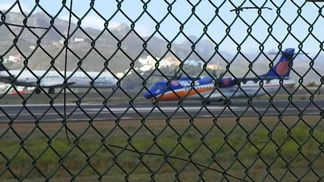 Tenerife North Airport (TFN) HD Take Off Islas Airways ATR 72 смотреть онлайн