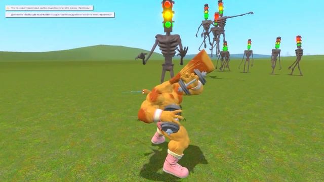 I BECAME MUSCLE MEGAHORN! Gmod Garry's Mod Sandbox! смотреть онлайн