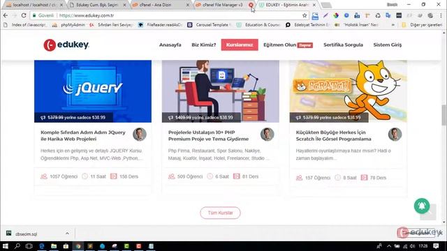 44 - Script Hosting Kurulum ve Test İşlemleri - Seçim Anket Scripti PHP PDO JQuery AJAX смотреть онлайн