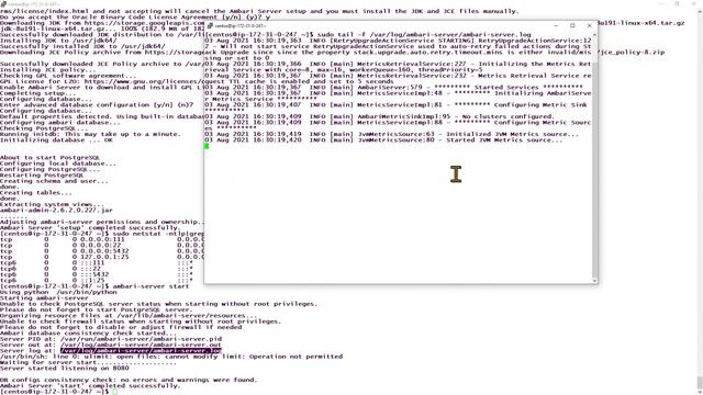 Часть 02. Графический этап установки Apache Ambari для Hadoop - "Школа Больших Данных" г. Москва смотреть онлайн