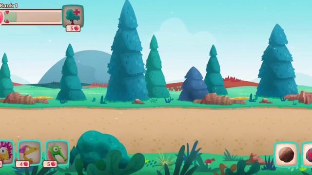 DINO BASH - Dinosaurs vs Cavemen Tower Defense Wars Initial Levesl смотреть онлайн