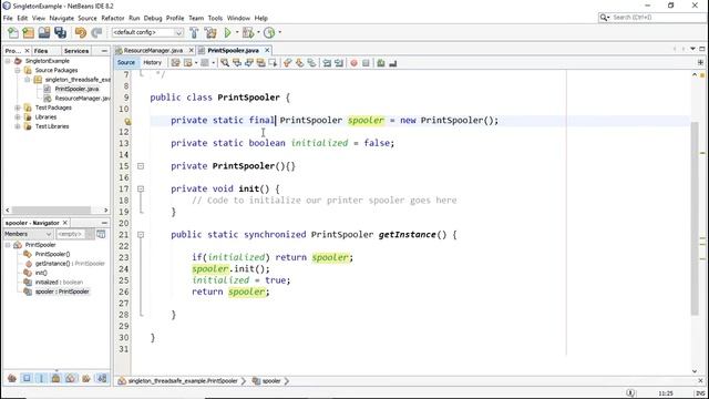 The Singleton Pattern смотреть онлайн
