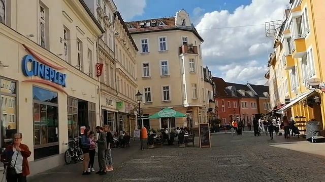 Altstadt Spandau / старый город Шпандау: пешеходная зона смотреть онлайн