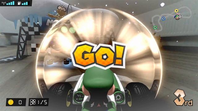 Mario Kart Live Home Circuit - Complete Game & Unlockables with Luigi смотреть онлайн