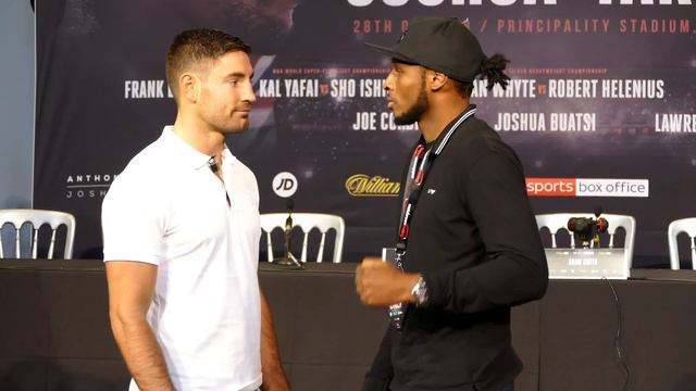 Frank Buglioni vs Craig Richards FACE OFF | Joshua vs Takam Undercard смотреть онлайн