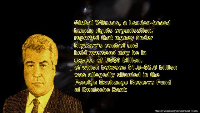 #turkmenistan #banknotes - Saparmurat Niyazov (2005)