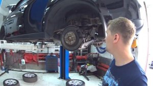 Замена тормозных дисков и обслуживание суппортов Outlander III