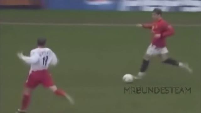 Cristiano Ronaldo 2003 04 Crazy Skills Show ● First Season At Manchester United