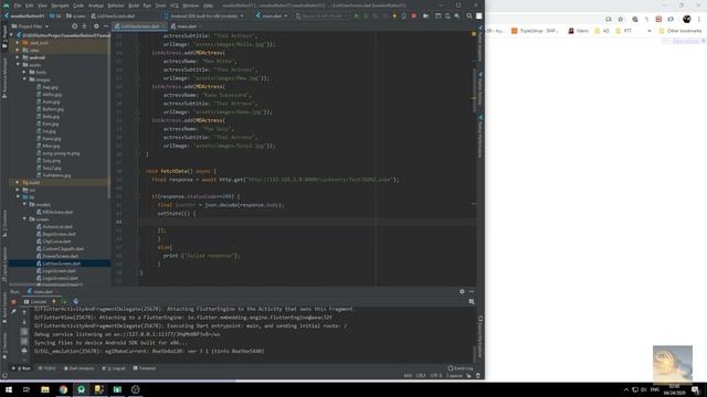 Flutter EP-08 Get JSON Data from http การดึงข้อมูล JSON จาก URL смотреть онлайн