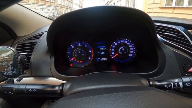 How to Find and Reset Average Speed Info in Hyundai i40 ( 2011 – 2019 )