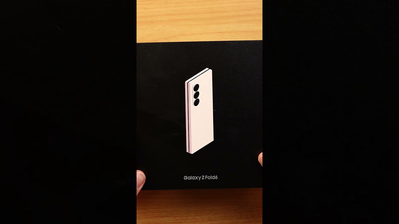 Распаковка Samsung Galaxy Z Fold 6 #unboxing #zfold6 смотреть онлайн