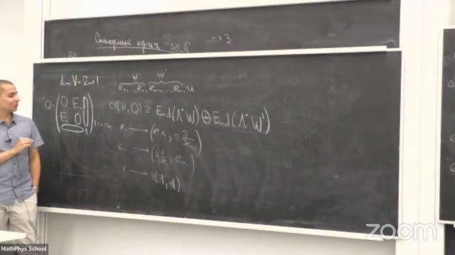 Тимур Кенжаев — Спинорные представления so(n) смотреть онлайн