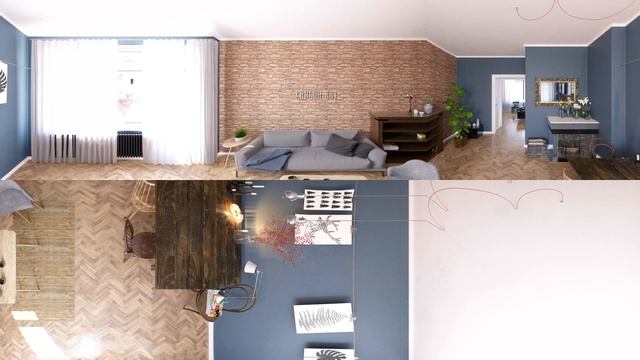 Демонстрация камня "Каньон 881" в интерьере смотреть онлайн