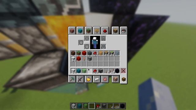 [Minecraft Java only] Redstone Tutorial: Hidden Flush 4x4 Nether Portal смотреть онлайн