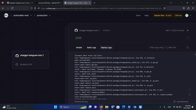 Build Your Own Chatbot on Telegram with GPT and OpenAI: A Beginner's Guide смотреть онлайн