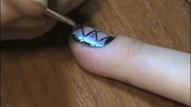 Маникюр на короткие ногти - Чулки, Капроновый маникюр (вар.4)/ Sheer Nail Art Design смотреть онлайн